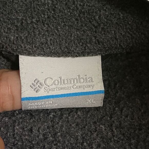 Columbia Full Zip Fleece Jacket Sweatshirt Size XL large - Picture 9 of 9